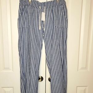 Style Me, size XL, blue white stripe, nwt